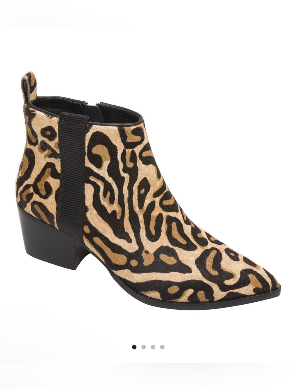 Linea Paolo Sevilla 2 Leopard Print Pointed Ankle Boot NIB